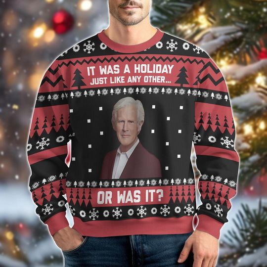 Keith Morrison Ugly Christmas Sweater, Journalist Christmas Sweater, True Crime Party Shirt, Funny Winter Sweater