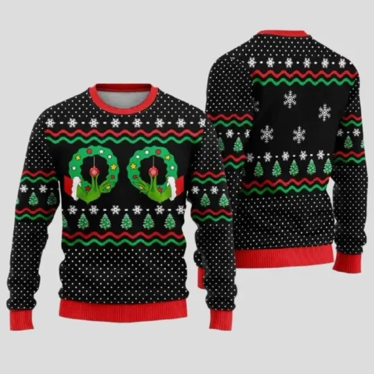 Discover A Friend Is Like A Good Bra Funny Ugly Christmas Sweater