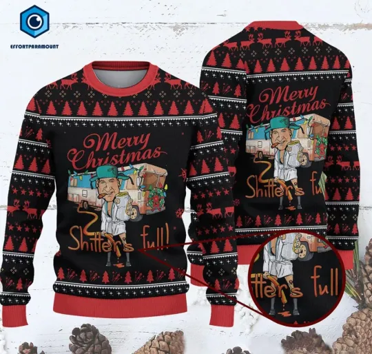Discover Merry Christmas Shitters Full Ugly Christmas Sweater