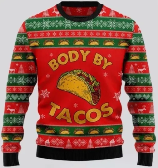Discover Body By Taco Ugly Christmas Sweater