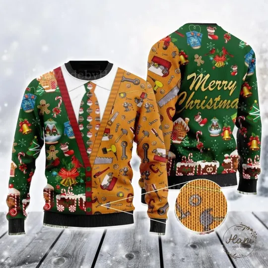 Discover Arborist Ugly Sweater Christmas Gift  Fun Christmas Ugly Sweater