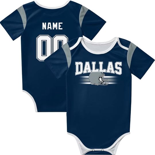 Discover Baby Clothes Custom Baby Name and Number Personalized Gift for Boy Girl