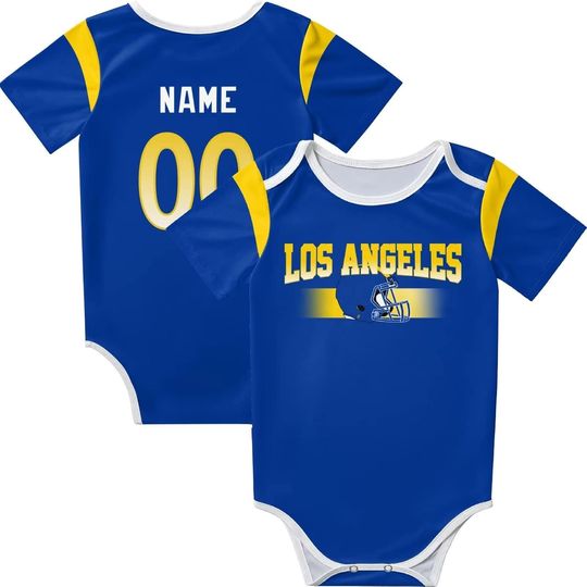Discover Baby Clothes Custom Baby Name and Number Personalized Gift for Boy Girl