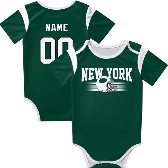 Discover Baby Clothes Custom Baby Name and Number Personalized Gift for Boy Girl