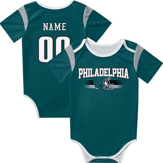 Discover Baby Clothes Custom Baby Name and Number Personalized Gift for Boy Girl