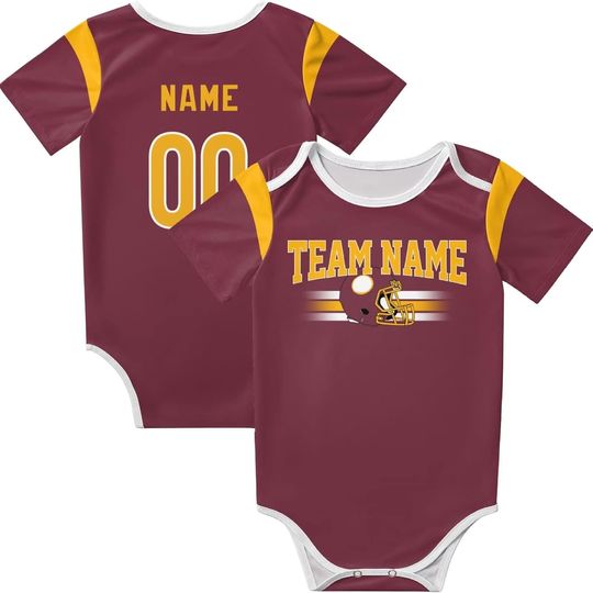 Discover Baby Clothes Custom Baby Name and Number Personalized Gift for Boy Girl