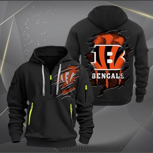 Discover Cincinnati Bengals Tactical Hoodies