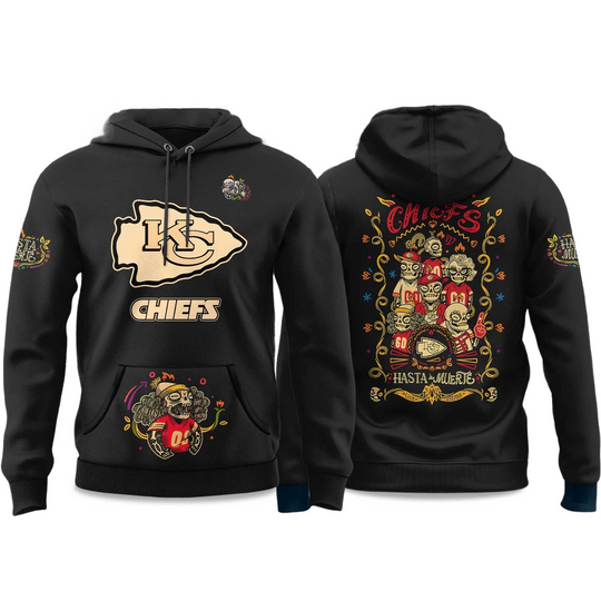 Discover 2025 Chiefs Hasta La Muerte Hoodie