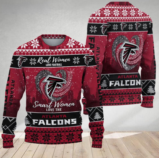 Atlanta Falcons Real Women Love Football Ugly Christmas Sweater