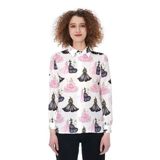 Wicked The Musical Linen Shirt, Wicked Changed For Good Shirt, Wicked Defy Gravity Shirt, Wicked Lover Gift, Wicked Women Blouses Shirt