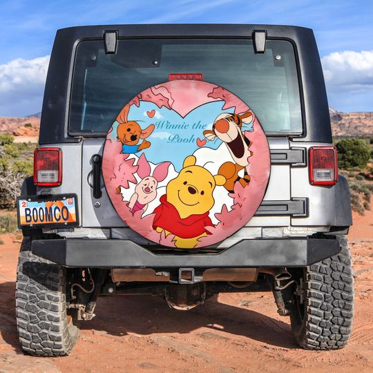 Winnie The Pooh Piglet Spare Tire Cover