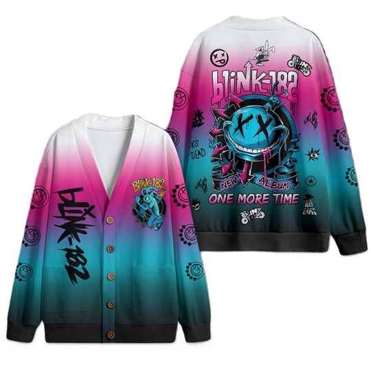 B182 New Album, B182 One More Time ,B182 Unisex Cardigan
