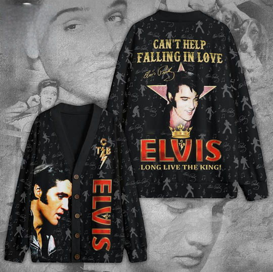 Elvis Presley Can’t Help Falling In Love Cardigan