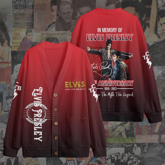 Elvis Presley, In Memory Of Elvis Presley Cardigan
