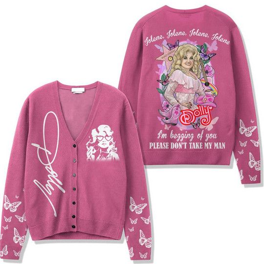 Dolly Parton Please Don’t Take My Man, Dolly Parton Unisex Cardigan
