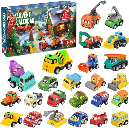 Discover Advent Calendar 2025 for Kids Boys, 24 Days Christmas Countdown Calendar