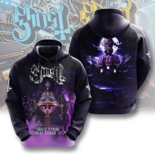 Ghost Band 3D Shirt Legend Band Hot Shirt 3D Hoodie