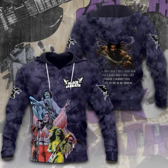 Cool Black Sabbath Band 3D Hoodie Shirt For Men And Women