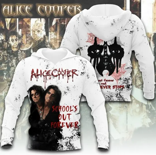 Alice Cooper 3D Hoodie Best New Shirt
