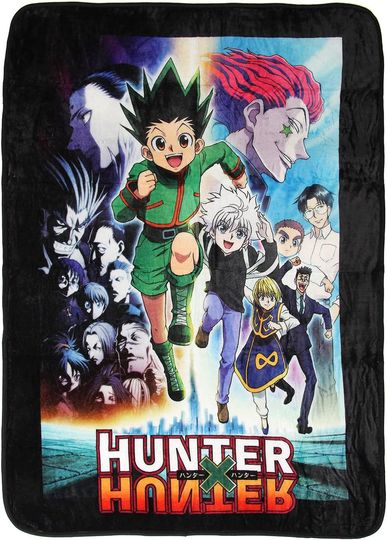 Discover xHunter Anime Poster Soft Plush Fleece Throw Blanket 45" x 60"