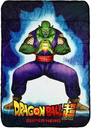 Dragon Ball Super Hero Piccolo Digital Print Twin Fleece Blanket