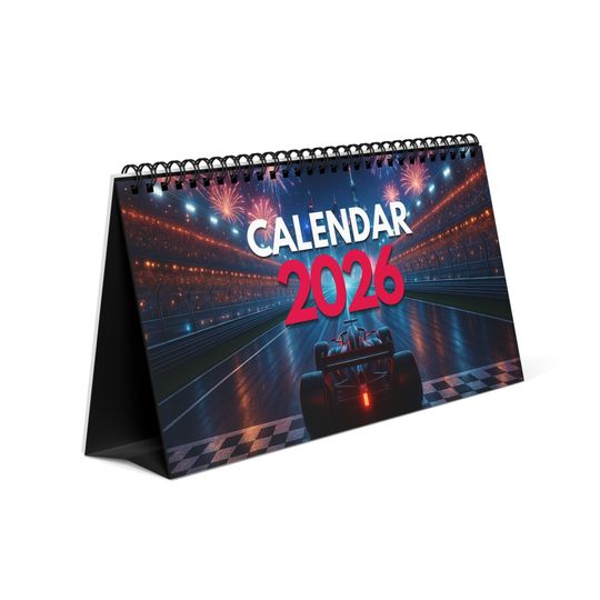 Discover Racing 2026 Desktop Calendar: Experience the Thrill of Racing in Style (Next Year's Racing Calendar)
