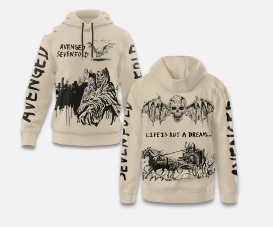 Discover Avenged Sevenfold Life Is But A Dream Hoodie