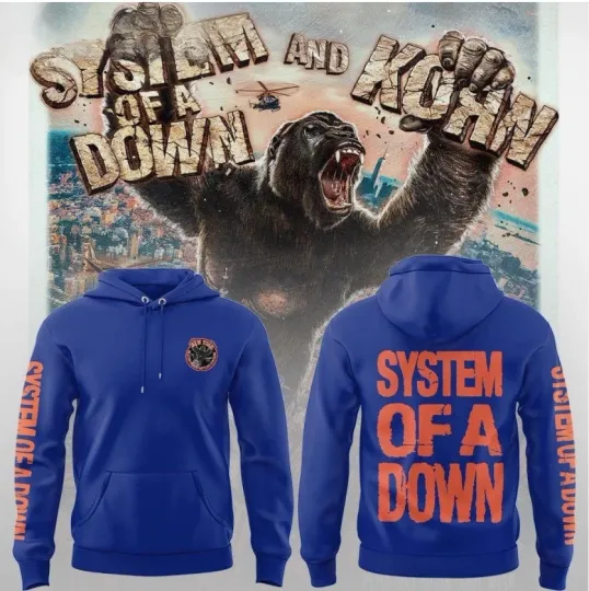 SYSTEM OF DOWN World Tour 2025 Limited Edition Hoodie 3D print