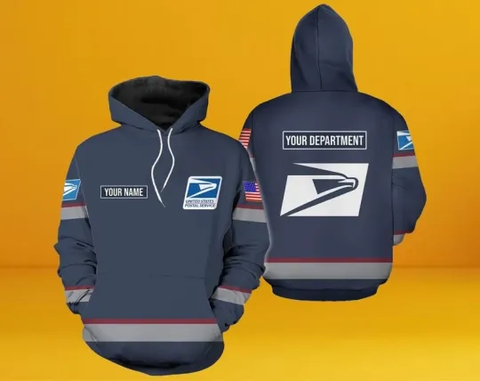 Discover Personalized FedEx Postal Worker 3D Hoodie for Delivery Drivers
