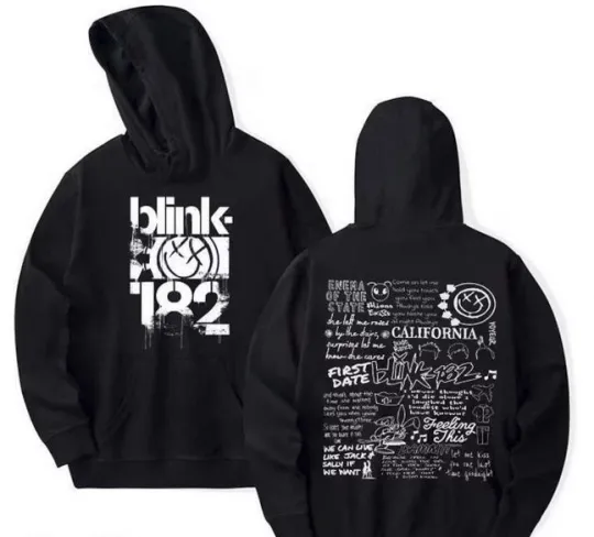 Discover Blink182 The World Tour 2023 Hoodie