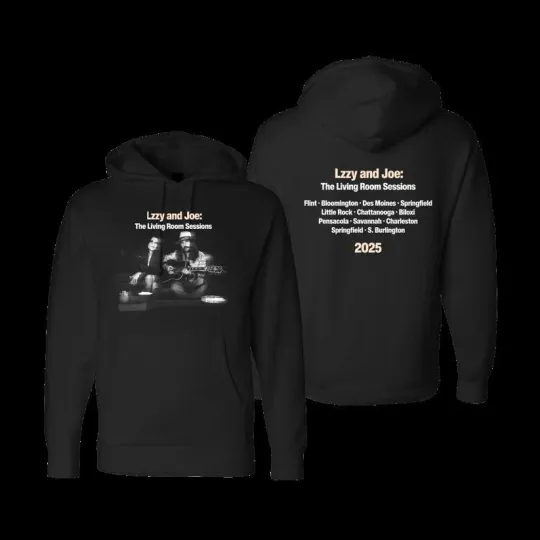 Discover Halestorm Lzzy and Joe Black Tour Hoodie Unisex 2 Sided