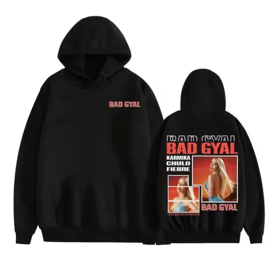 Discover Singer Bad Gyal La Joia Album Tour Merch Hoodies Men Women Hip Hop Hoodie