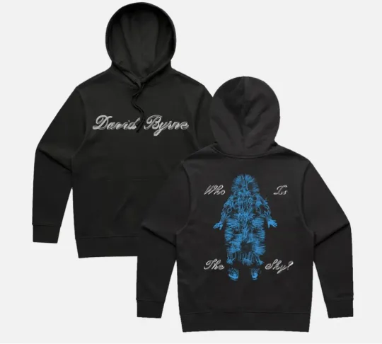 Discover David Byrne Who Is the Sky Tour 2025-2026 Spikey Hoodie