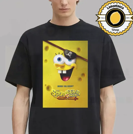 The SpongeBob Movie Search for SquarePants Christmas 2025 Unisex T-Shirt