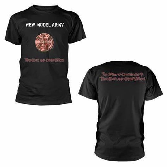 Discover New Model Army T-Shirt Thunder and Consolation Postpunk Tee