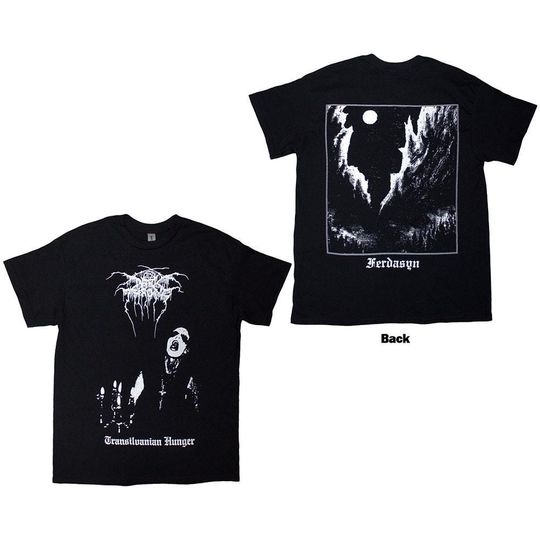Darkthrone Transilvanian Hunger T-Shirt - Metal Band Clothing - RockoffTrade