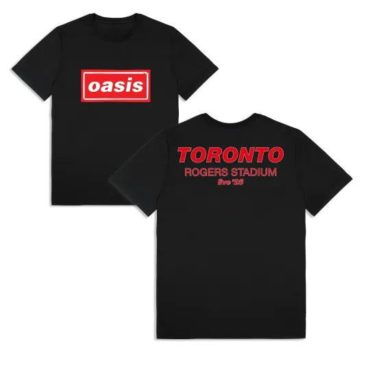 Discover OASIS Live  25 Toronto Limited Editon Tour Merch 2025 T-Shirt