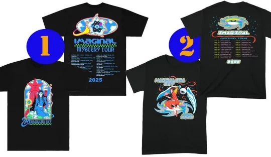 Discover Magdalena Bay Imaginal Mystery Tour 2025 Merch T-Shirts