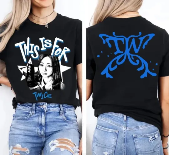 Discover Tzuyu Twice KPop Shirt  Twice This Is For World Tour US Gift For Fan T-shirt