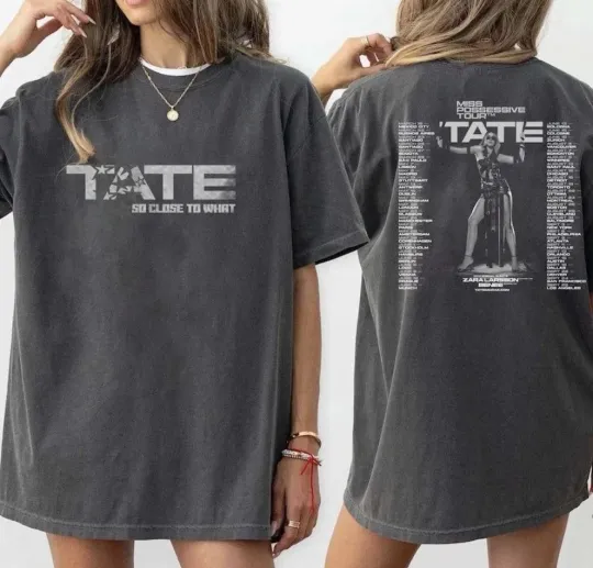 Discover Tate Mcrae The Think Later Tour Shirt Tate Mcrae Merch Concert Fan Gift Tee