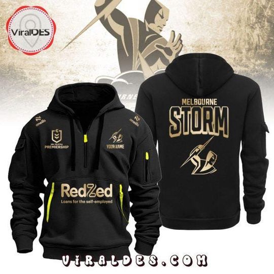 Discover Melbourne Storm Fashions Tactical  Hoodie Limited Editions