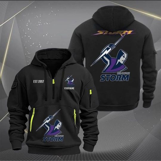 Discover Melbourne Storm Tactical Hoodie For Fans
