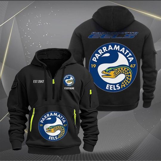 Discover Parramatta Eels Tactical Hoodie