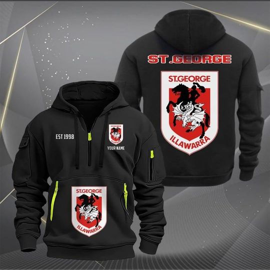 Discover St George Illawarra Dragons Tactical Hoodie