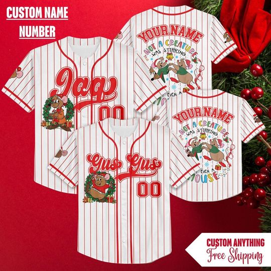 Discover Disney Jaq And Gus Christmas Jersey, Cinde Christmas shirt, Christmas Disneyland Family Christmas Trip Tee, Xmas WDW Disneyworld Jersey