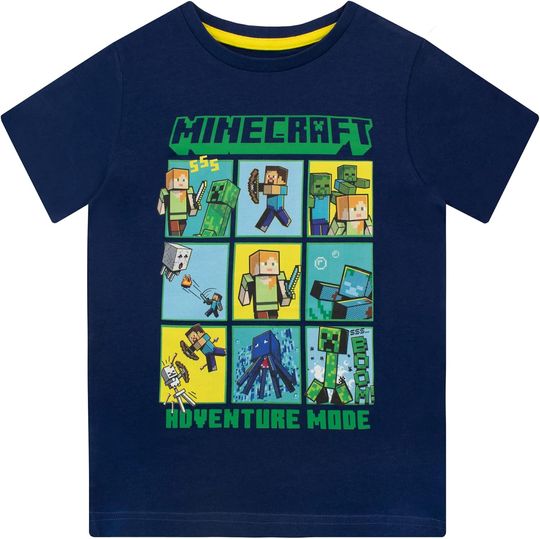 Discover Minecraft Boys T-Shirt
