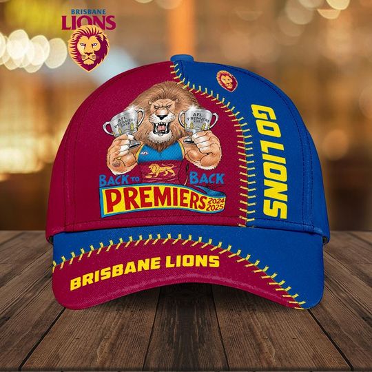 Discover Brisbane Lions Believe 2025 Classic Cap