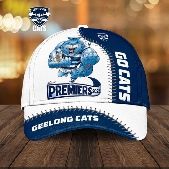 Discover Geelong Football Club 2025 Classic Cap
