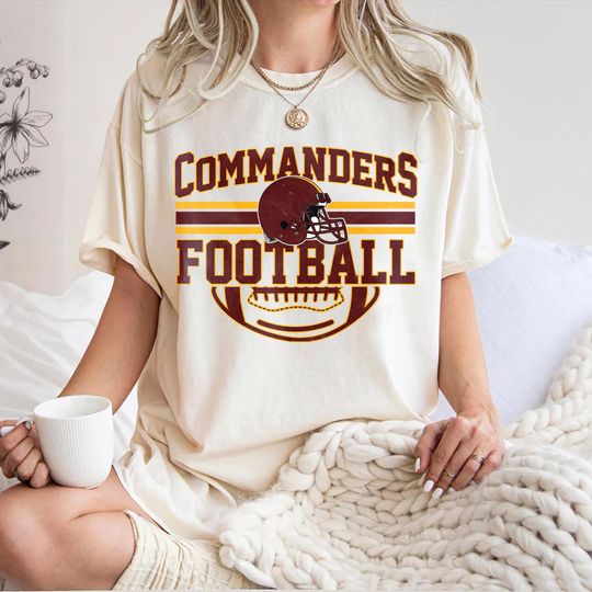 Discover Vintage Washington Football T-Shirt, Football Fan Gift