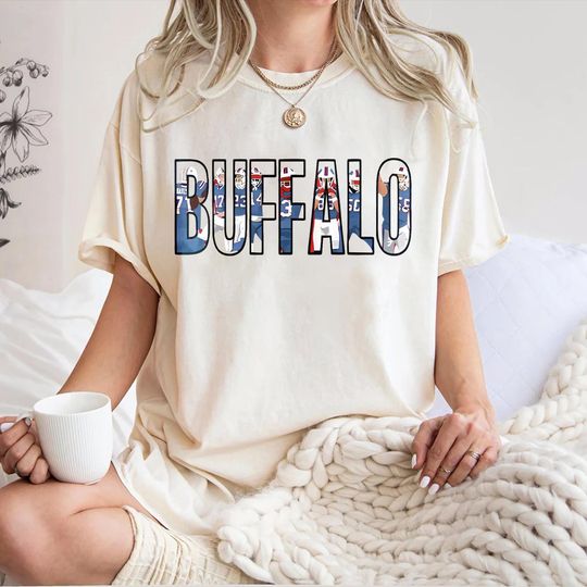 Discover Buffalo Football T-Shirt, Football Fan Gift, Gifts for Game Day